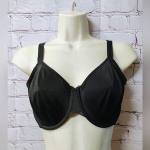Wacoal Surreal Underwire Comfort Black Unlined Bra 32DD